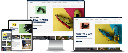 Shoesy - Landing page