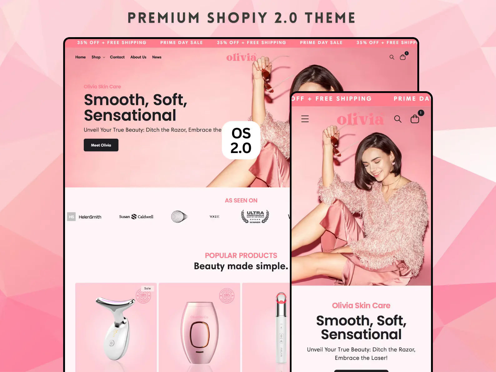 Theme showcase